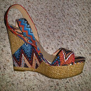 BCBG Raquel wedges